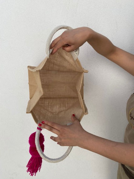 Bolsa de yute