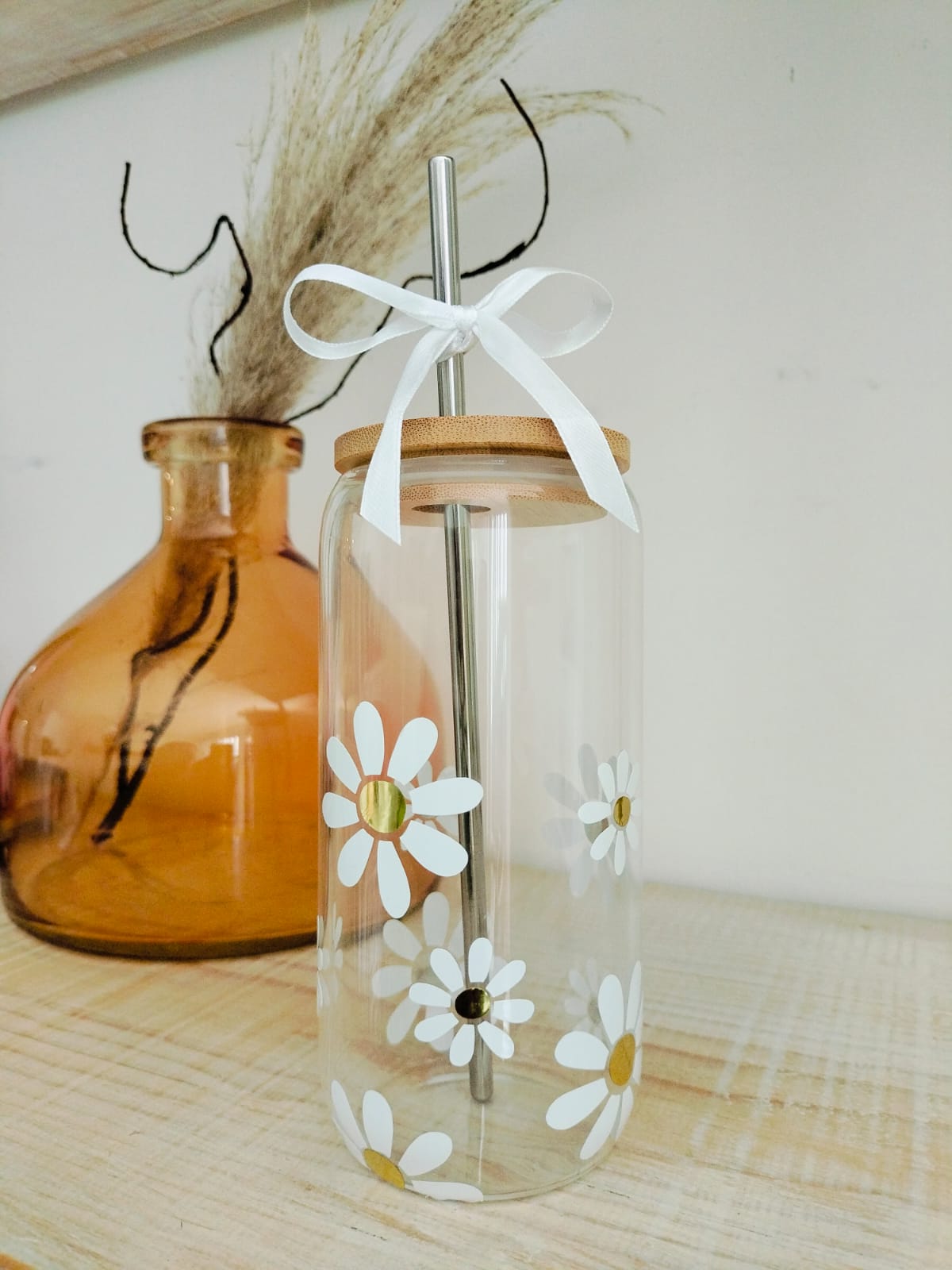 Vaso de cristal personalizado